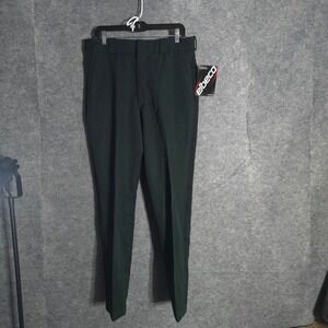 Elbeco Tex Trop2 Mens 34 Green Uniform Trousers E8903RN Duty Stripe Flat Front